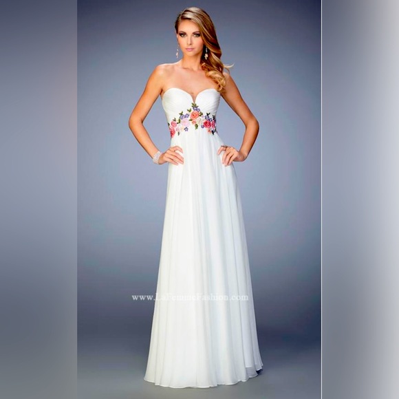 Brand new with tags La Femme formal dress for wedding,...